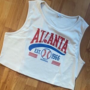 Atlanta Baseball Graphic Tank Top
